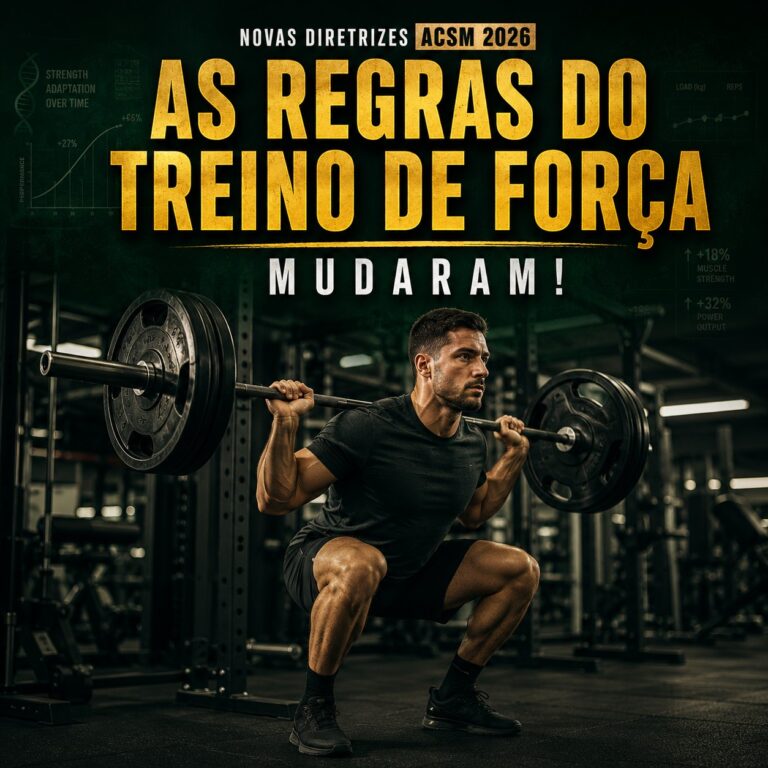 Depois de 17 anos, a maior atualização já feita nas diretrizes de treino de força derrubou 3 crenças que quase todo mundo segue na academia