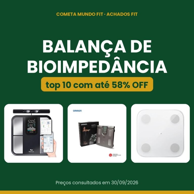 Melhor Balança de Bioimpedância Custo-Benefício: Top 10 com Até 61% OFF