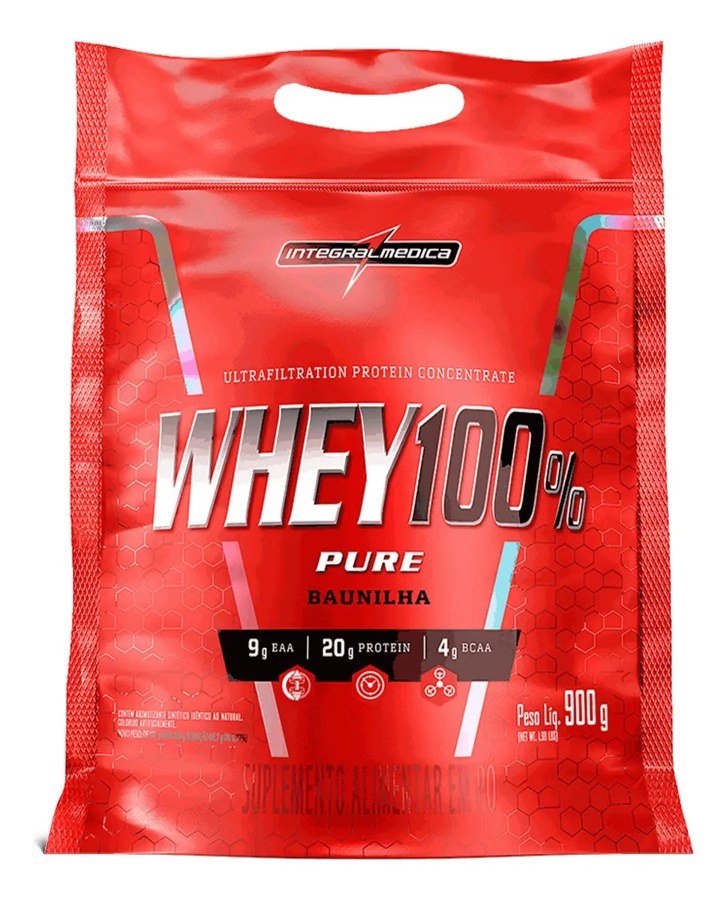 Whey 100% Pure Integralmédica 900 g