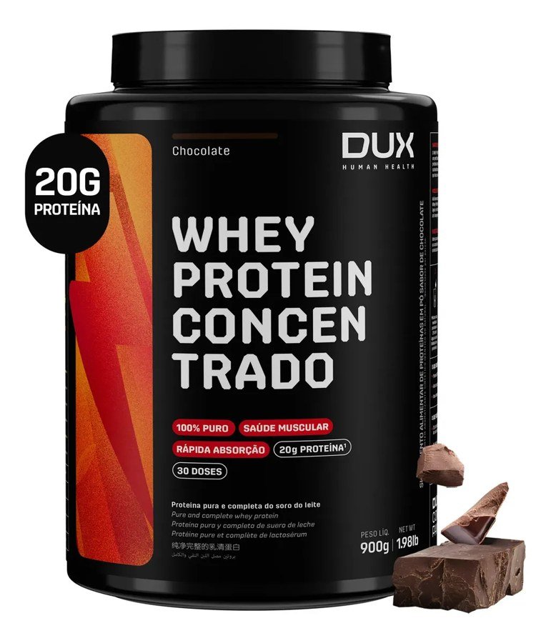 Whey Concentrado Dux Nutrition 900 g