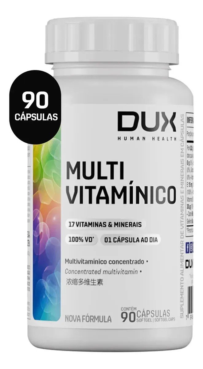 Multivitamínico Dux 90 cápsulas