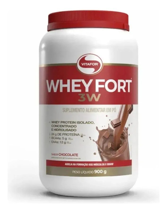 Whey Fort 3W Vitafor 900 g