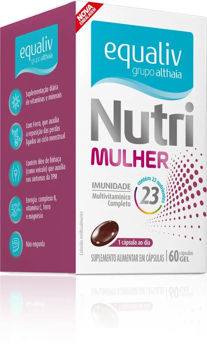 Equaliv Nutri Mulher 60 cápsulas