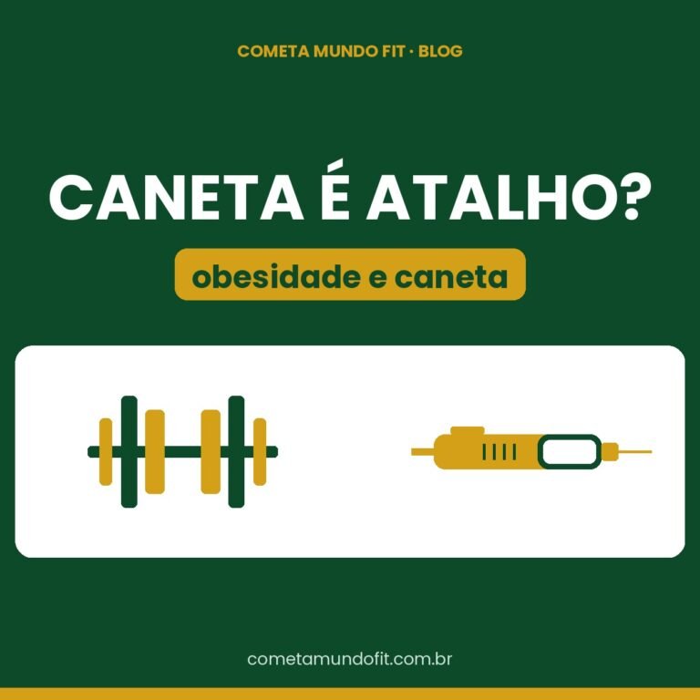 Caneta emagrecedora é atalho?
